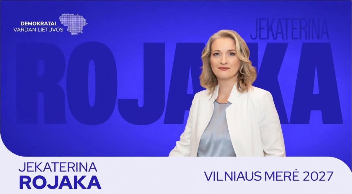Jekaterina Rojaka patvirtinta kandidate į Vilniaus merus