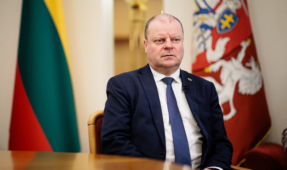 Demokratų sąjungos „Vardan Lietuvos" suvažiavime partijos pirmininku išrinktas Saulius Skvernelis